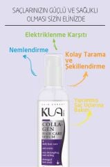 Kolajen Saç Bakım Serumu Yıpranmış Uçlar ve Elektriklenmeye Karşı 120ml